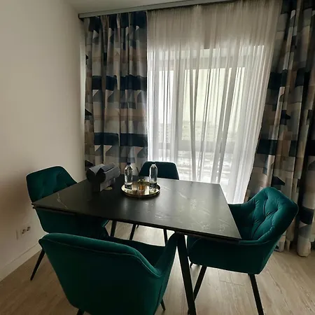 Modern 1br With Terrace View - Romexpo * Bukarest