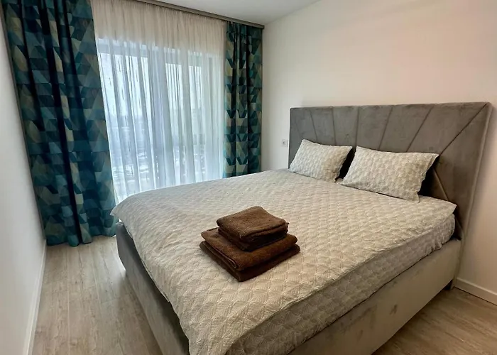 Modern 1br With Terrace And View Near Romexpo Apartment Bukarest