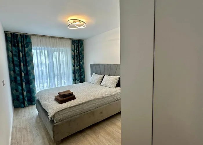 Modern 1br With Terrace And View Near Romexpo Bucharest