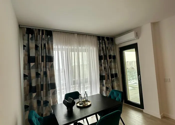 Modern 1br With Terrace And View Near Romexpo *