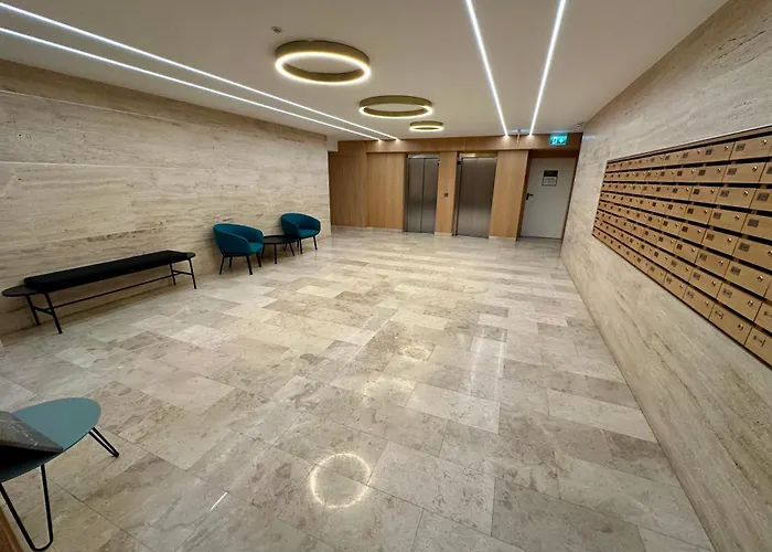 شقة Modern 1br With Terrace And View Near Romexpo *