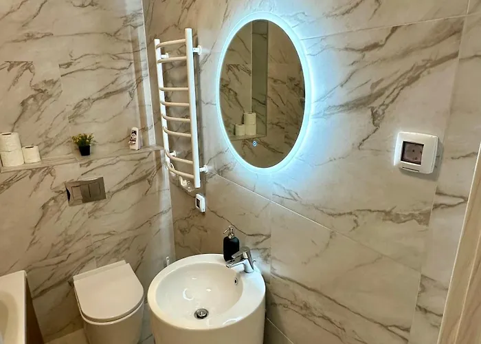 Modern 1br With Terrace View - Romexpo * Bukarest