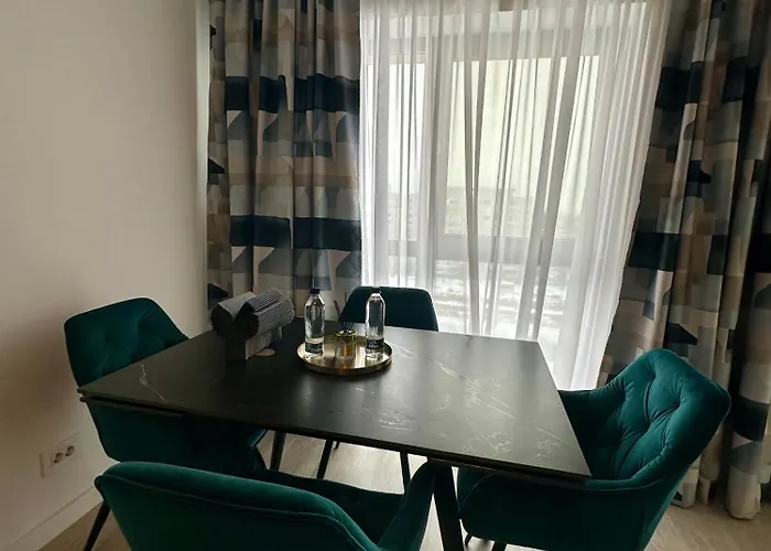 Modern 1br With Terrace View - Romexpo * Βουκουρέστι